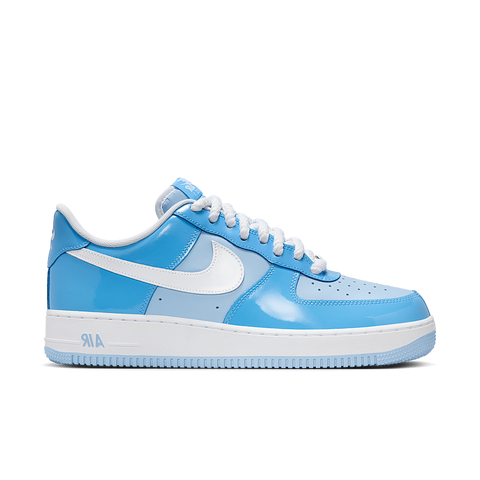 Nike Air Force 1 Low '07 LV8 Phychic Blue White Patent HV9405-400