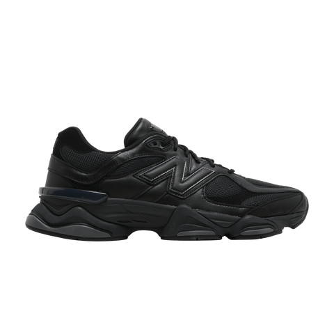 9060 Triple Black Leather