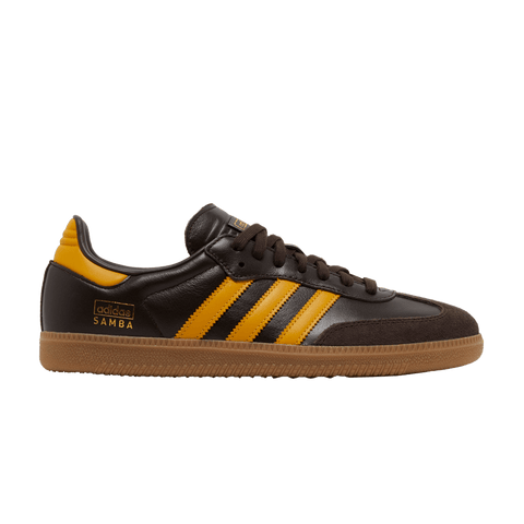 adidas Samba OG Dark Brown Preloved Yellow IG6174