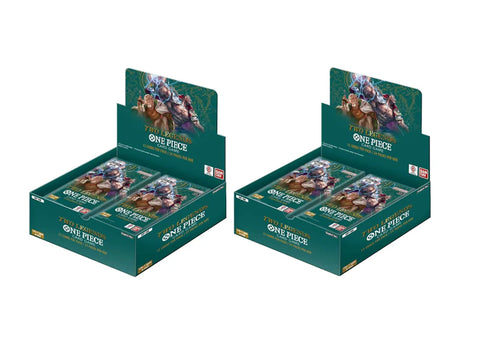 Bandai One Piece Card Game Two Legends Booster Box (OP-08 English) 2x Lot OP-08-2XLOT