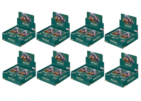 Bandai One Piece Card Game Two Legends Booster Box (OP-08 English) 8x Lot OP-08-8XLOT