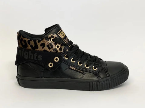 British Knights-Rico Black Panther Gold-Sneakers-SNEAQS-1