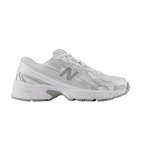 New Balance 740 Big Kid 'White Silver Metallic' GR740WM