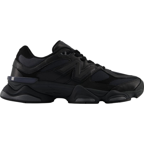New Balance 9060 Triple Black Leather Men's U9060NRI