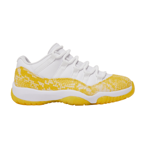 Nike Air Jordan 11 Retro Low Yellow Snakeskin (Women's) AH7860-107