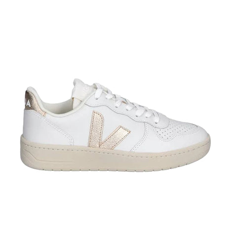 V-10 Leather White Platine