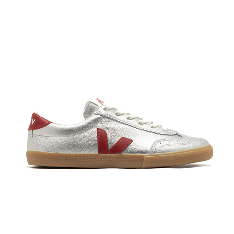 Veja-Volley O.T. Leather Silver Pepper Woman-Sneakers-VO2020881A-SNEAQS-1
