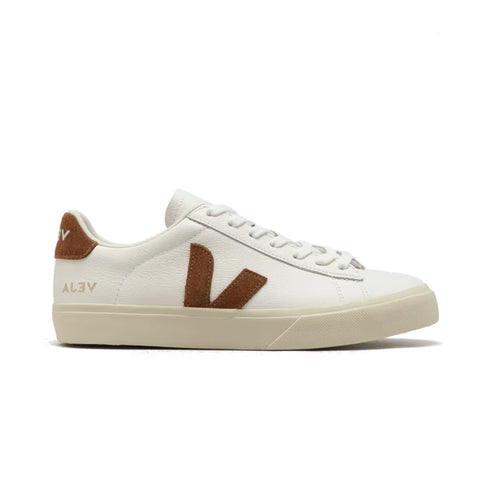 Campo Leather White Cognac Woman