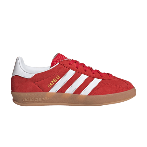 adidas Gazelle Indoor Better Scarlet Cloud White Gum (GS) JS3801