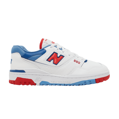 New Balance 550 White True Red Atlantic Blue BB550NCH