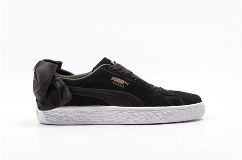 Suede Bow Wn'S Black