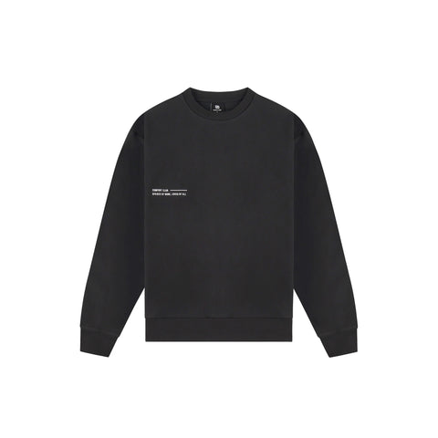 Comfort Club Crewneck Black