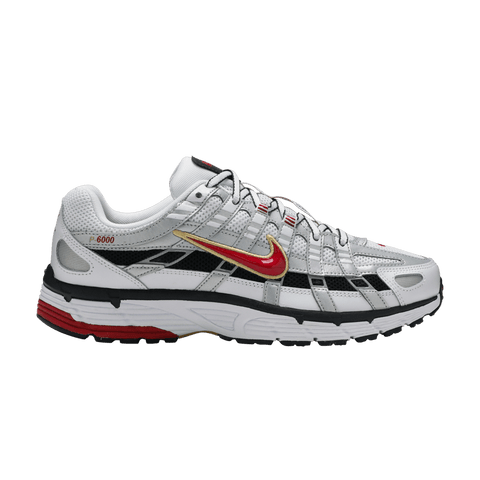 Nike P-6000 White Gold Red (Women's) BV1021-101