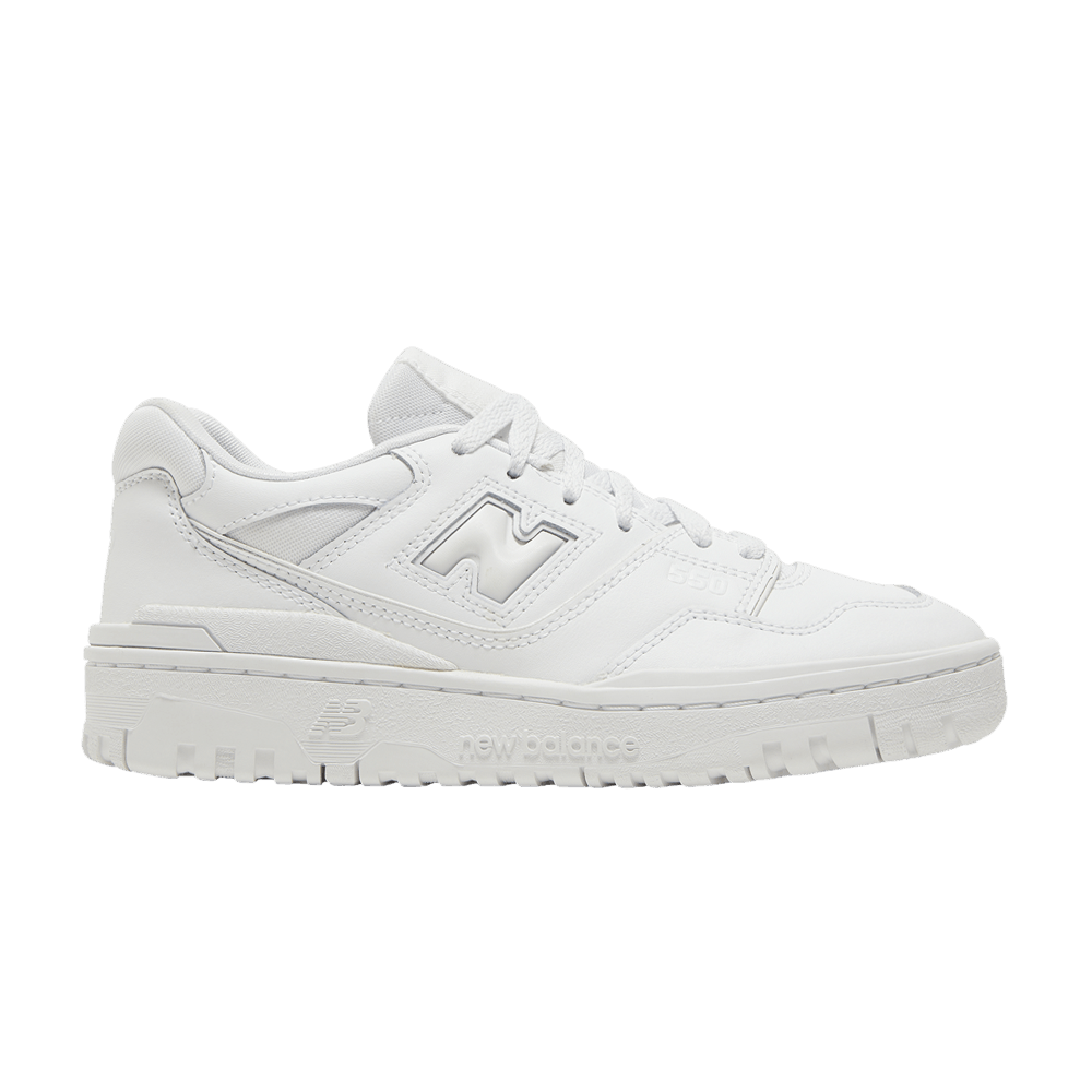 New Balance 550 White Off-White Grey (GS) GSB550WW