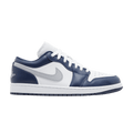 Nike Air Jordan 1 Low Wolf Grey Midnight Navy 553558-141