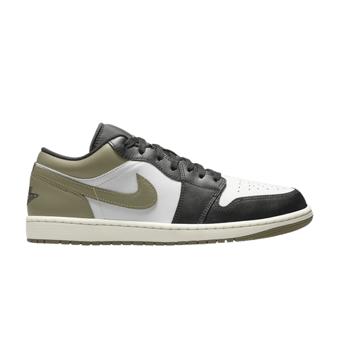 Nike Air Jordan 1 Low Black Toe Medium Olive 553558-092