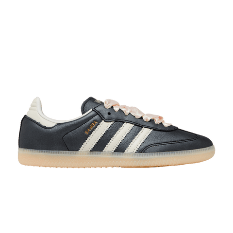 adidas Samba OG Black Pink Ribbon Laces (Women's) IH8047