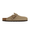 Boston Soft Footbed Suede Taupe