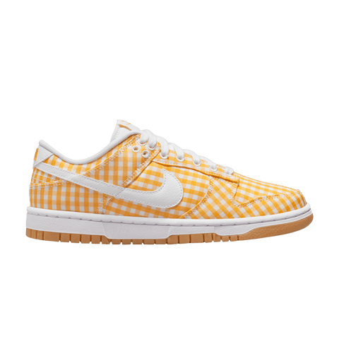 Nike Dunk Low Yellow Gingham (Women's) DZ2777-700
