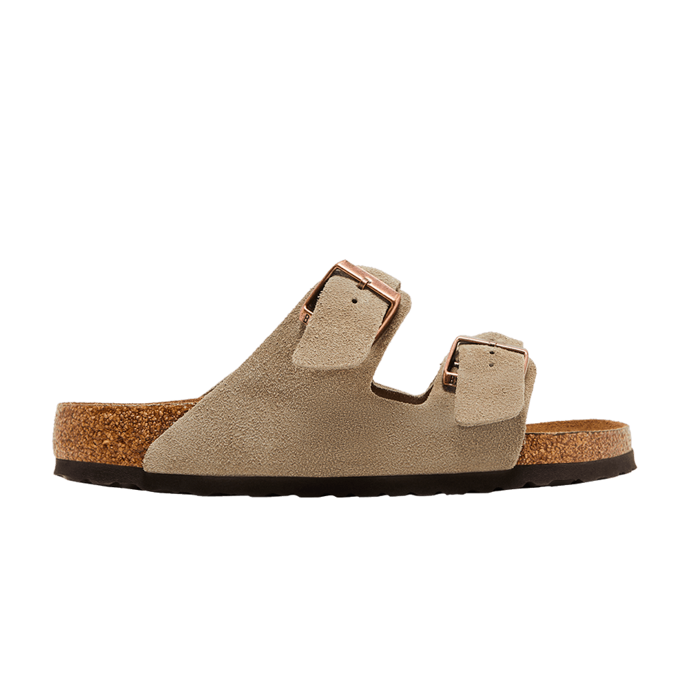 Birkenstock Arizona Soft Footbed Suede Taupe 0951301