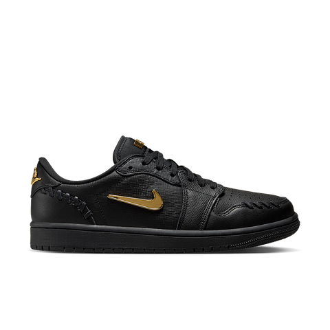 Nike Air Jordan 1 Low Method of Make Black Metallic Gold (Women's) FN5032-007
