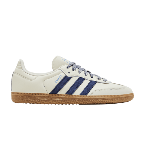 adidas Samba Off White Dark Blue (Women's) JI3907