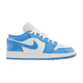 Nike Air Jordan 1 Low SE Legend Blue Patent (GS) FZ3929-114