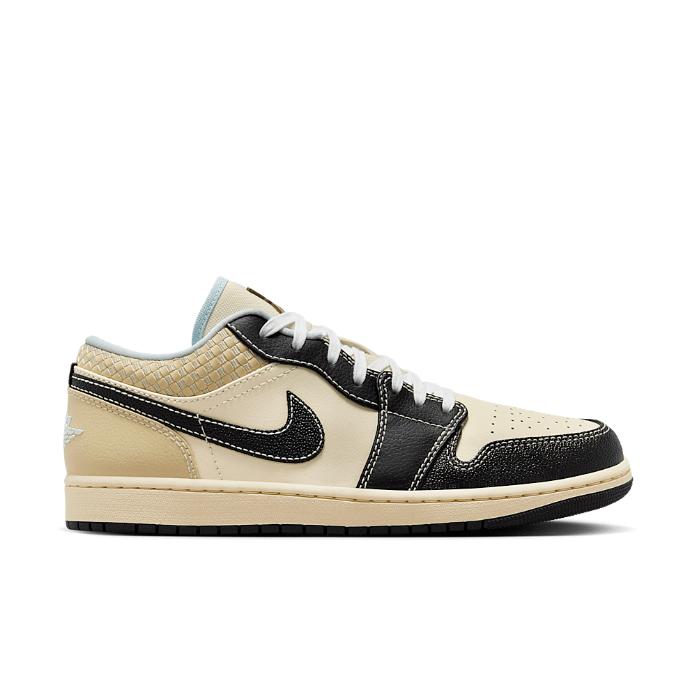 Air Jordan Jordan 1 Low SE Coconut Milk Black Muslin HQ3437-101