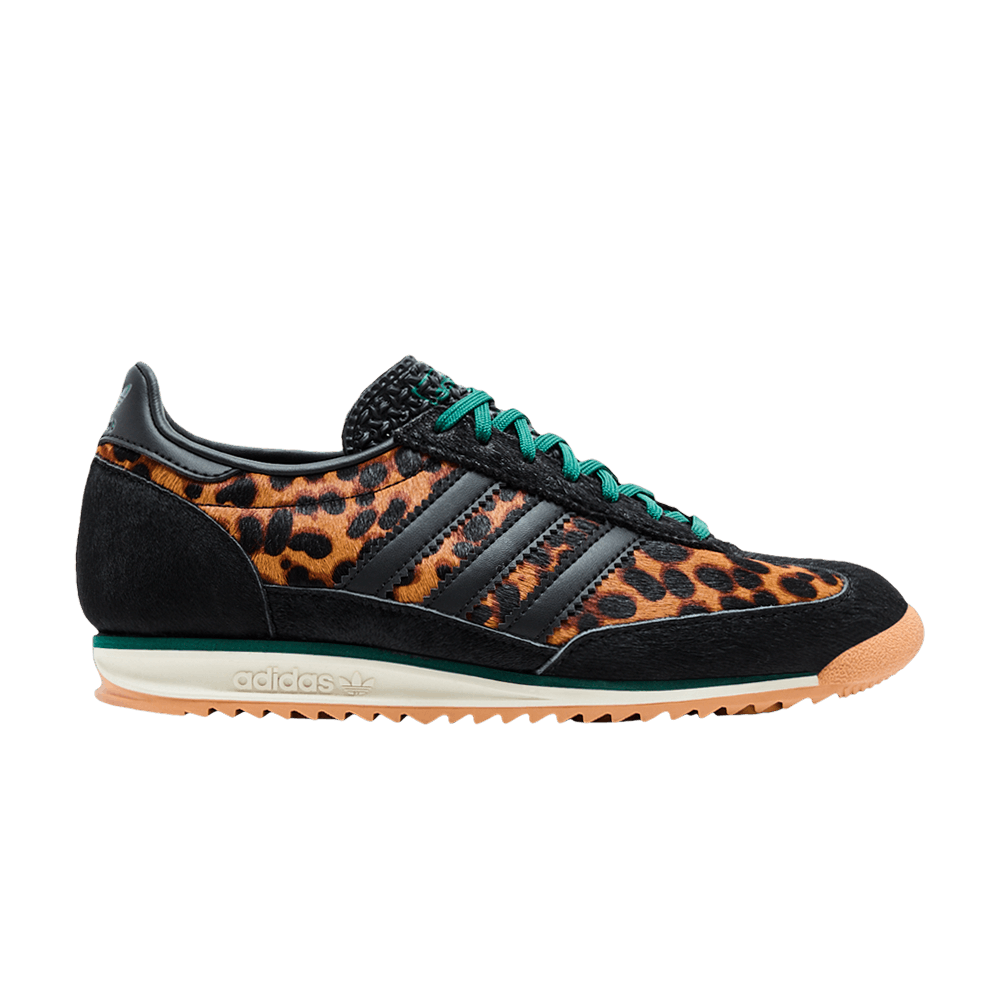 adidas SL 72 OG Leopard Print Collegiate Green (Women's) JI0187