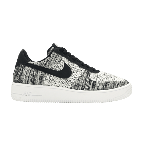 Nike Air Force 1 Flyknit 2 Black Pure Platinum AV3042-001