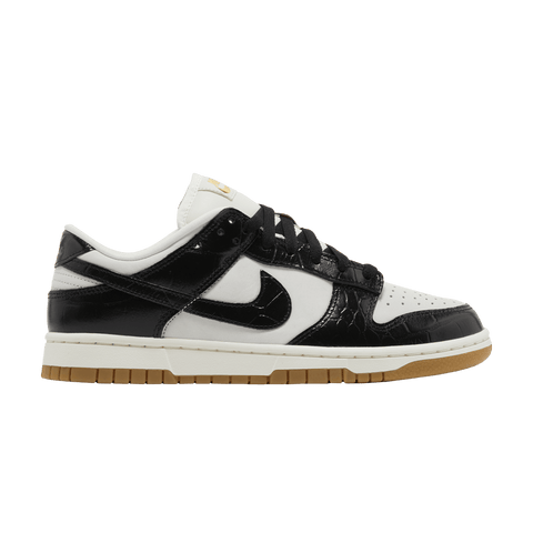 Nike Dunk Low LX Black Croc (Women's) FJ2260-003