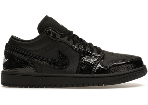 Air Jordan Jordan 1 Low SE Patent Elephant Black (Women's) HJ7743-010