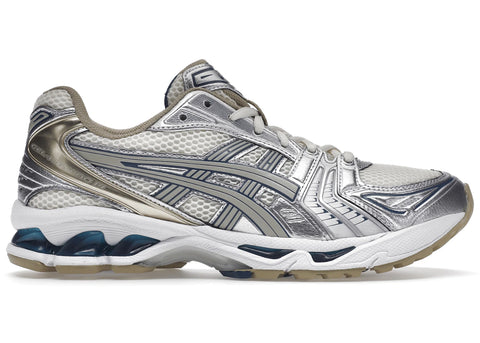 Asics-Gel Kayano 14 Cream Pure Silver-Sneakers-1201A019-105-SNEAQS-1