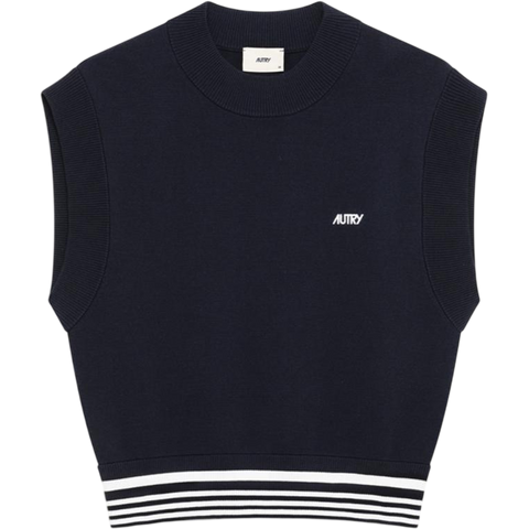 Autry KNITTED VISCOSE TOP WOMAN VEPW-030B