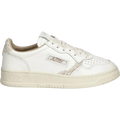 Autry Medalist Low Beige Lace (Women's) AULW MJ01