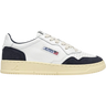 Autry Medalist Low White/Ocean