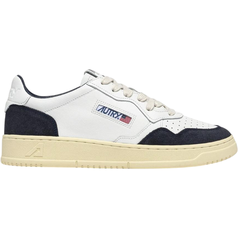 Autry Medalist Low White/Ocean AULM FT07