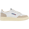 Autry Medalist Low White Silver (Women's) AULW LS74