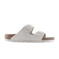 Birkenstock Arizona Soft Footbed Suede Antique White 1024554