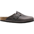 Birkenstock Boston Soft Footbed Oiled Leather Iron Grey 1013255