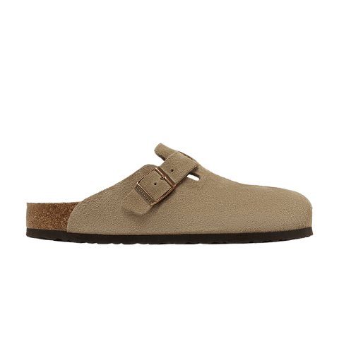 Birkenstock Boston Soft Footbed Suede Taupe 0560771