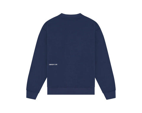 Comfort Club-Bruut Comfort Club Crewneck Navy-Kleding-CC-N2001-600-SNEAQS-1