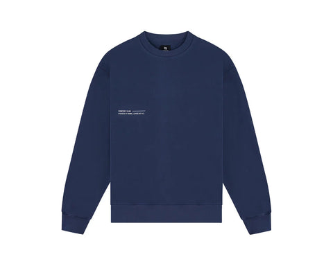 Comfort Club-Bruut Comfort Club Crewneck Navy-Kleding-CC-N2001-600-SNEAQS-2