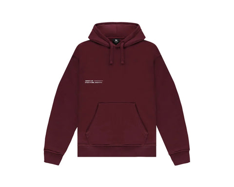 Comfort Club-Comfort Club Hoodie Burgundy-Kleding-CC-N3001-401-SNEAQS-1
