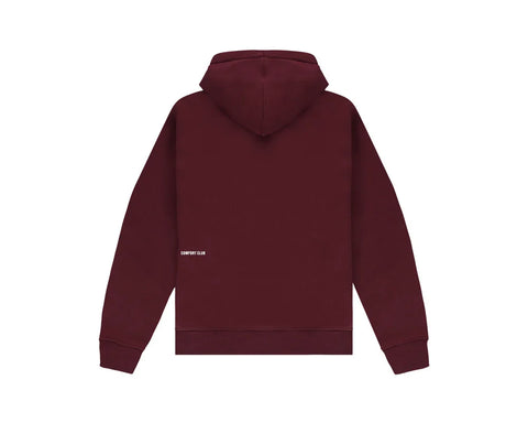 Comfort Club-Comfort Club Hoodie Burgundy-Kleding-CC-N3001-401-SNEAQS-2