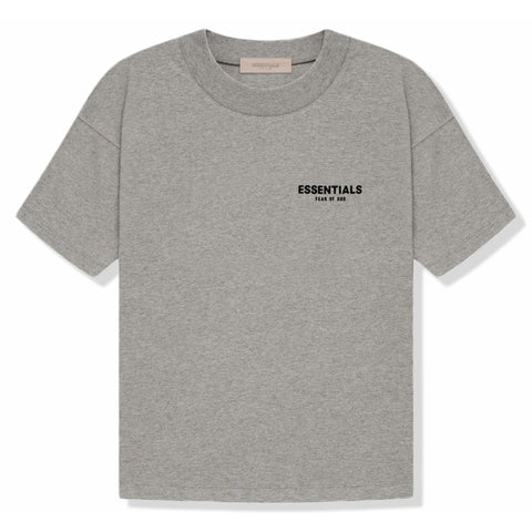 Fear of God Essentials Dark Oatmeal T-shirt — voorkant