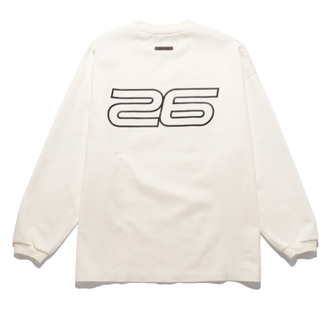 Fear of God-Essentials Ivory 90s Longsleeve T-shirt-Kleding-SNEAQS-2