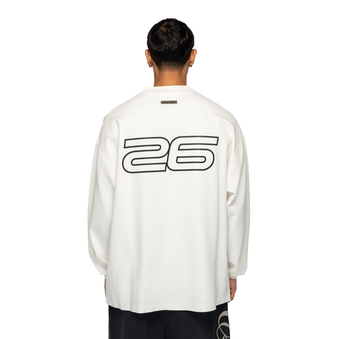 Fear of God-Essentials Ivory 90s Longsleeve T-shirt-Kleding-SNEAQS-4
