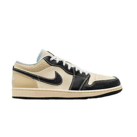 Jordan 1 Low SE Coconut Milk Black Muslin