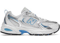 New Balance-530 White Silver Metallic Sky Blue-Sneakers-MR530DRW-SNEAQS-1